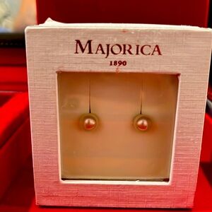 Majorica earrings